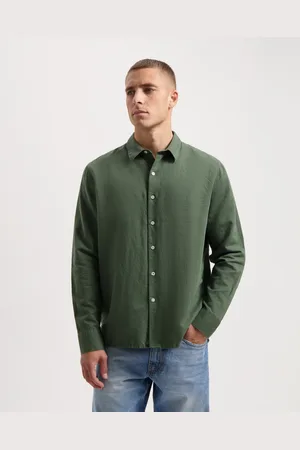 Kuyichi Milan Shirt - Duurzame Chino Broek - - Maat S - 52% Biologisch Katoen, 48% Linnen