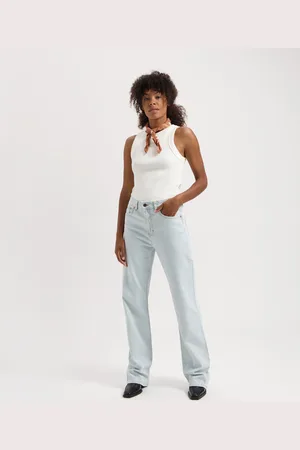 Kuyichi Izabella Loose Straight - Duurzame Straight Leg Jeans - - Maat 26 / 32