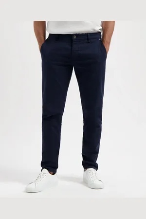 Kuyichi Dexter Chino - Duurzame Chino Broek - - Maat 33 / 30 - 97% Biologisch Katoen, 3% Elastaan