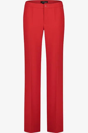LaDress Kleding Broeken & jeans Broeken Slim & skinny broeken Geneva Crêpe satijnen broek