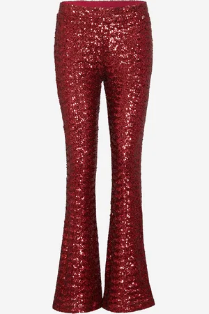 LaDress Kleding Broeken & jeans Broeken Slim & skinny broeken Cannes Pailletten broek