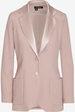 LaDress Kleding Jassen Blazers & colberts Bianca Crêpe satijnen blazer