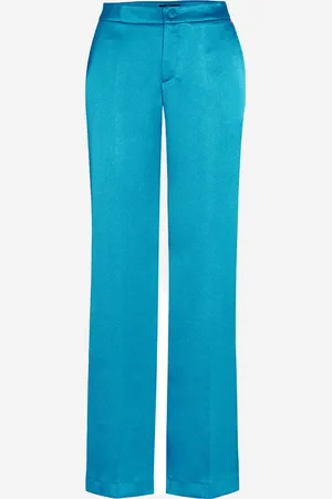 LaDress Kleding Broeken & jeans Broeken Slim & skinny broeken Geneva Crêpe satijnen broek