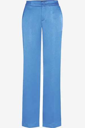 LaDress Kleding Broeken & jeans Broeken Slim & skinny broeken Geneva Crêpe satijnen broek