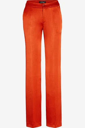 LaDress Kleding Broeken & jeans Broeken Slim & skinny broeken Geneva Crêpe satijnen broek