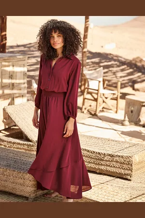 LaDress Kleding Jurken Casual jurken Georgina Crêpe georgette jurk