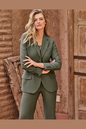 LaDress Kleding Broeken & jeans Broeken Slim & skinny broeken Geneva Crêpe satijnen broek