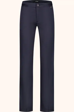 LaDress Kleding Broeken & jeans Broeken Slim & skinny broeken Geneva Crêpe satijnen broek