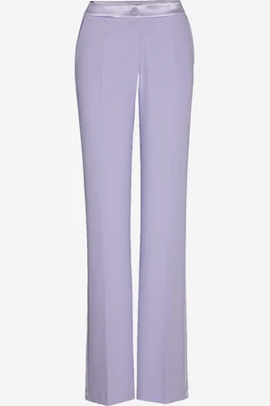 LaDress Kleding Broeken & jeans Broeken Slim & skinny broeken Palma Crêpe satijnen broek