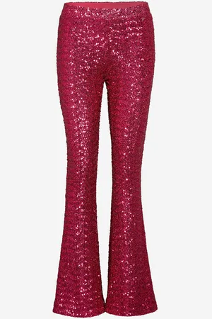 LaDress Kleding Broeken & jeans Broeken Slim & skinny broeken Cannes Pailletten broek