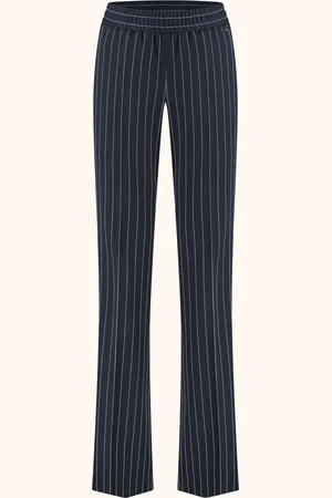 LaDress Kleding Broeken & jeans Broeken Slim & skinny broeken Granada Stretch woven broek