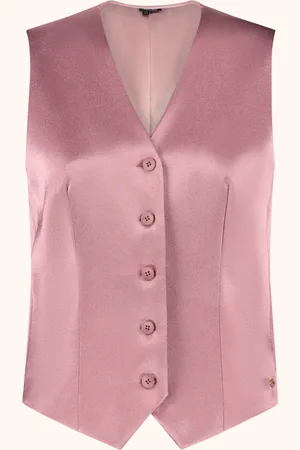 LaDress Charlize Crêpe satijnen gilet