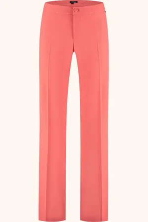 LaDress Kleding Broeken & jeans Broeken Slim & skinny broeken Geneva Crêpe satijnen broek