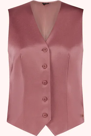 LaDress Charlize Crêpe satijnen gilet