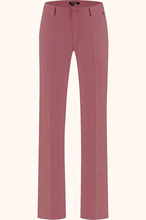 LaDress Kleding Broeken & jeans Broeken Slim & skinny broeken Asti Crêpe satijnen broek