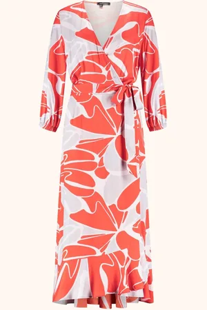 LaDress Kleding Jurken Casual jurken Alexis Geprinte viscose jurk