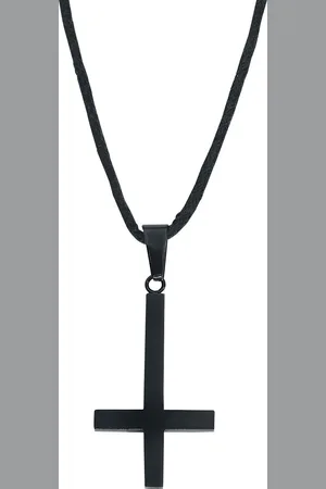 etNox Gothic Halsketting - Cross