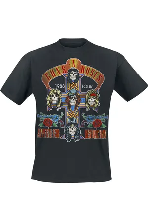 Guns N´Roses T-shirt - Tour 1988 - S tot 5XL - voor Mannen