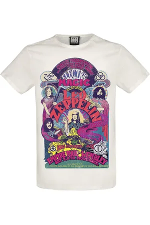 Led Zeppelin T-shirt - Amplified Collection - Electric Magic - XS tot XXL - voor Mannen