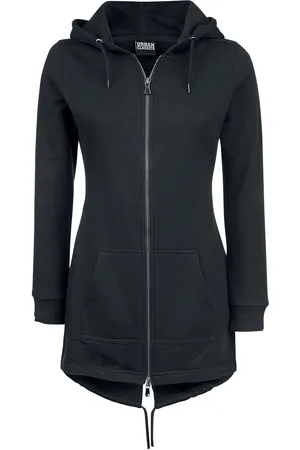 Urban classics Vest met capuchon - Ladies Sweat Parka - XS tot XL - voor Vrouwen