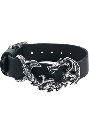 Alchemy Gothic Lederen armband - Maelstrom Leather Wristrap