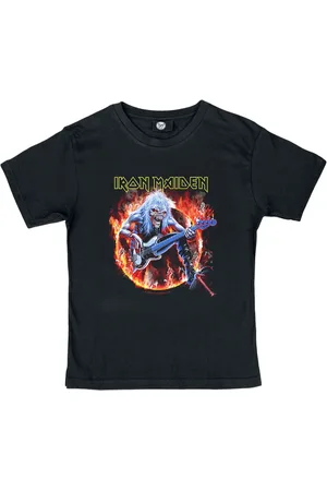 Iron Maiden T-shirt voor kinderen - Metal-Kids - Fear Live Flame - voor Jongens & meisjes