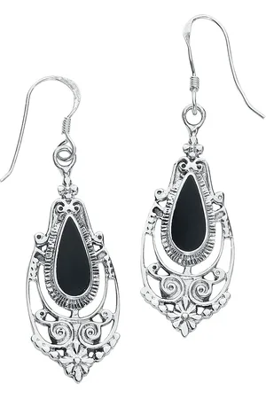 etNox Gothic Oorbel - Black Romantic - voor Vrouwen