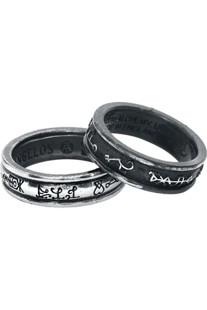 Alchemy Gothic Ring - Demons and Angels - voor Vrouwen