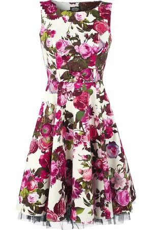 H&R London Rockabilly Medium-lengte jurk - Audrey 50