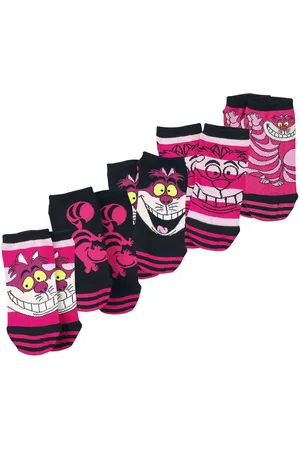 Alice in Wonderland Disney Sokken - Cheshire Cat - EU35-38 tot EU 39-42 - voor Vrouwen