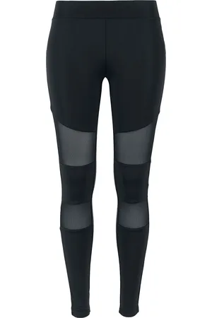 Urban classics Leggings - Ladies Tech Mesh Leggings - XS tot 5XL - voor Vrouwen
