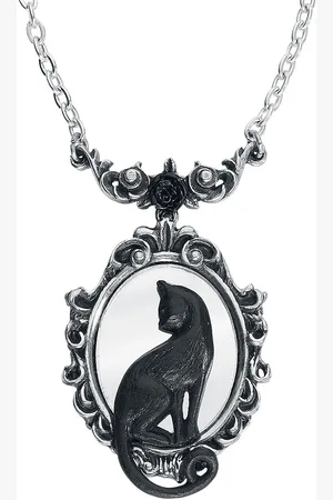 Alchemy Gothic Halsketting - Feline Felicity - voor Vrouwen