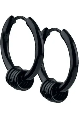 etNox Gothic Oorbel - Creole Ringe - voor Vrouwen