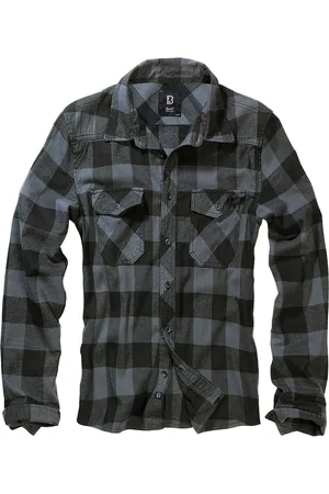 Brandit Flanellen overhemd - Checkshirt - S tot 7XL - voor Mannen