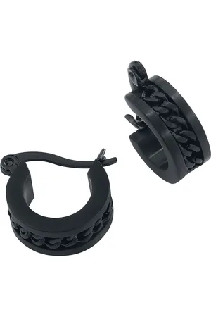 etNox hard and heavy Oorbel - Mesh Steel