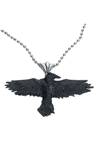 Alchemy Gothic Halsketting - Black Raven