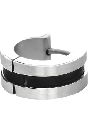 etNox Oorbel - Black Stripe