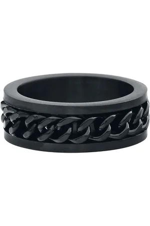 etNox hard and heavy Ring - Mesh Steel