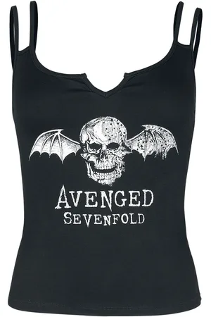 Avenged Sevenfold Top - Deathbat - S tot XXL - voor Vrouwen