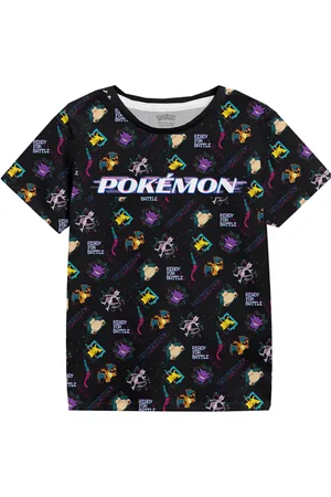 Pokemon Gaming T-shirt - Kids - Distortion - 104 tot 140 - voor Jongens & meisjes