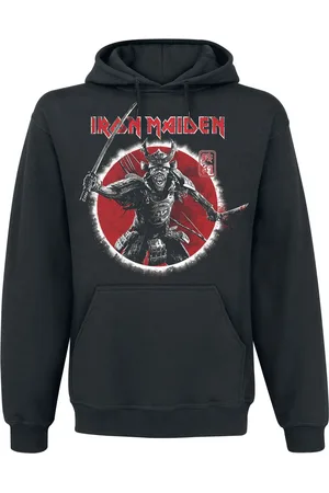 Iron Maiden Trui met capuchon - Eddie Warrior - M tot XL - voor Mannen