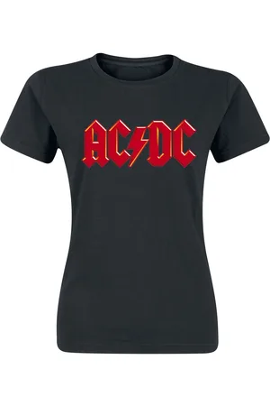 AC/DC T-shirt - Red Logo - S tot XXL - voor Vrouwen