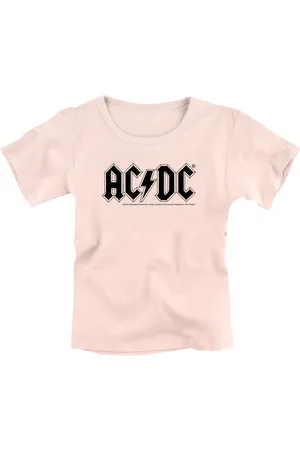 AC/DC T-shirt - Metal-Kids - Logo - 92 tot 164 - voor Meisjes