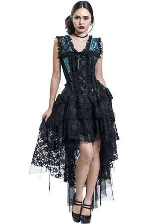 Burleska Lange jurk - Ophelie Dress - S tot 4XL - voor Vrouwen
