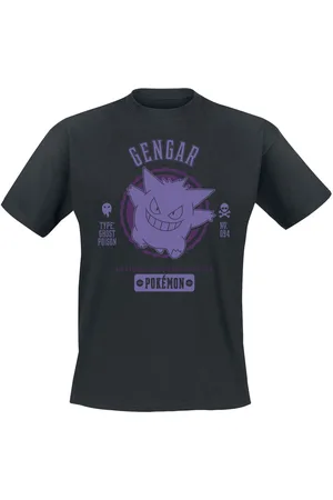 Pokemon Gaming T-shirt - Gengar - S tot XXL - voor Mannen