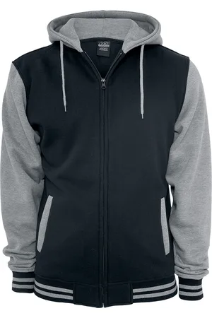 Urban classics Vest met capuchon - 2-Tone Zip - S tot 3XL - voor Mannen
