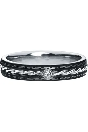 etNox Ring - Fine Steel Ring - voor Vrouwen