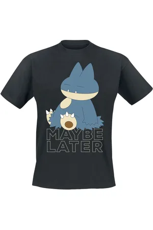 Pokemon Gaming T-shirt - Munchlax - Maybe Later - S tot XXL - voor Mannen