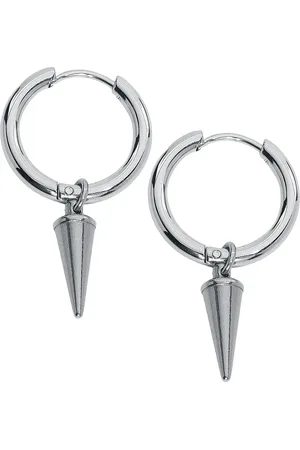 etNox Oorbel - Spike Hoop oorbellen - voor Vrouwen