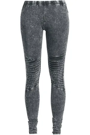 Urban classics Leggings - Ladies Denim Jersey Leggings - XS tot 5XL - voor Vrouwen